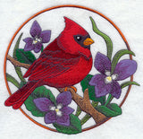 Cardinal and Violet Circle