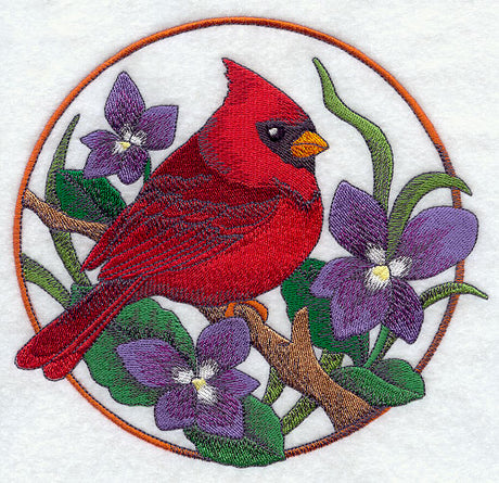 Cardinal and Violet Circle