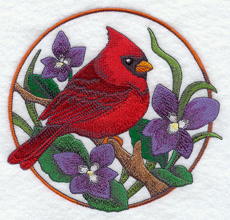 Cardinal and Violet Circle