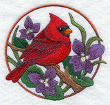 Cardinal and Violet Circle