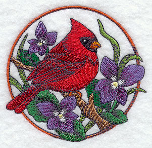 Cardinal and Violet Circle