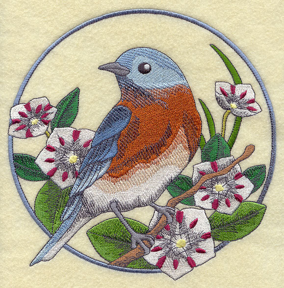 Bluebird and Mountain Laurel Circle