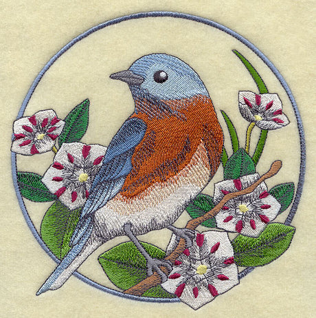 Bluebird and Mountain Laurel Circle