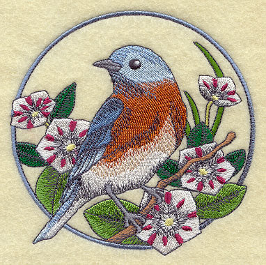 Bluebird and Mountain Laurel Circle