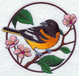 Oriole and Cherry Blossom Circle