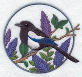 Black-billed Magpie and Lupine Circle