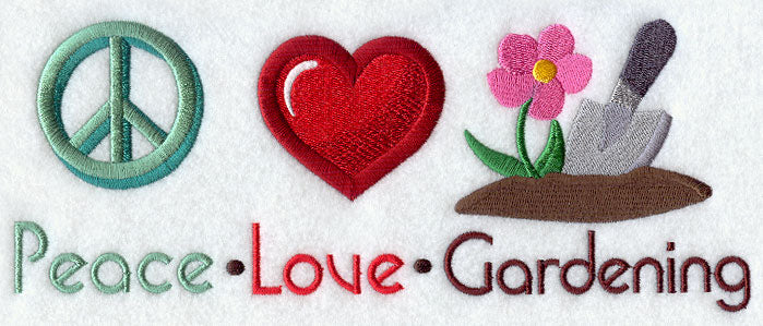 Peace Love Gardening
