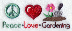 Peace Love Gardening