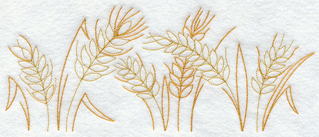 Golden Wheat Border