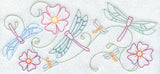 Fluttering Dragonfly Border