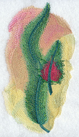 Quetzal Feathers in Watercolor