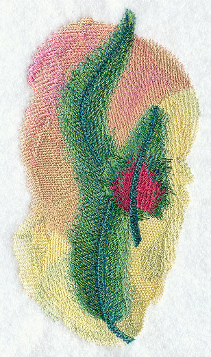 Quetzal Feathers in Watercolor