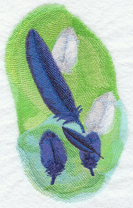 Toucan Feathers in Watercolor