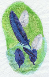 Toucan Feathers in Watercolor