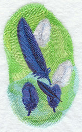 Toucan Feathers in Watercolor