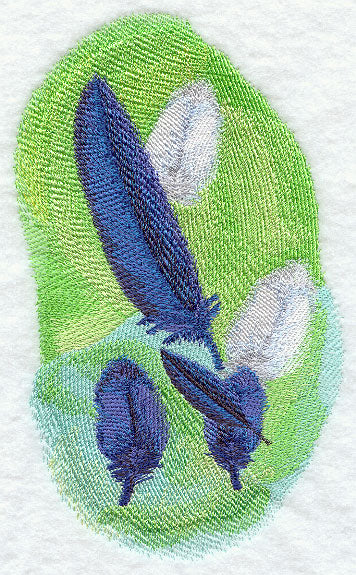 Toucan Feathers in Watercolor