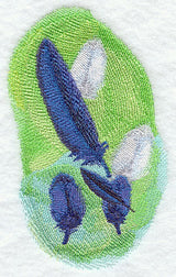 Toucan Feathers in Watercolor