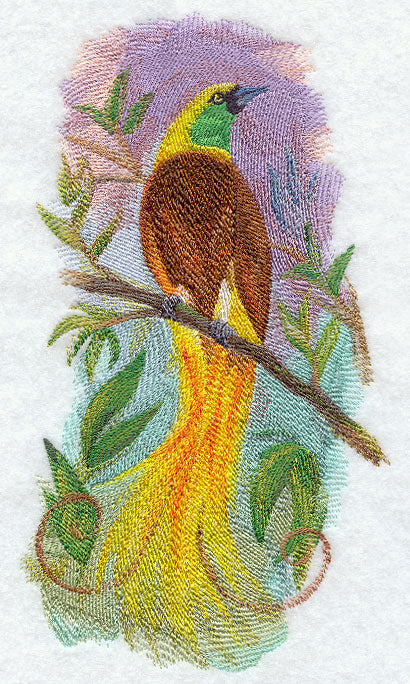 Bird of Paradise in Watercolor