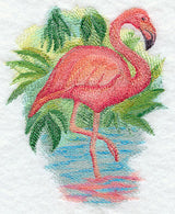 Flamingo in Watercolor