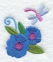 Hollyhock and Dragonfly Accessory