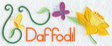 Daffodil and Butterfly Border