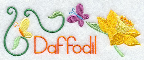 Daffodil and Butterfly Border