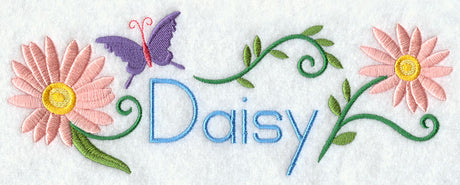 Daisy and Butterfly Border