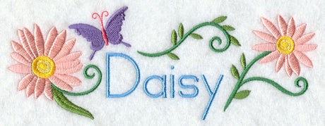 Daisy and Butterfly Border
