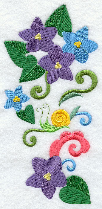 Violet and Snail Spray