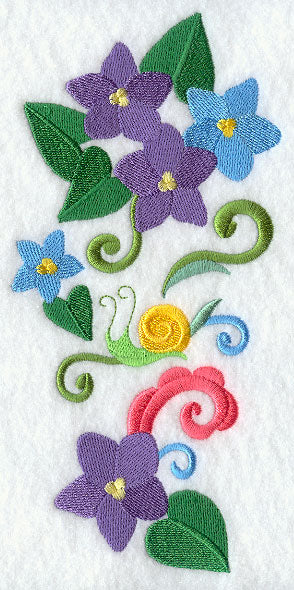 Violet and Snail Spray