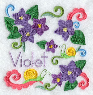 Violet and Snail Square