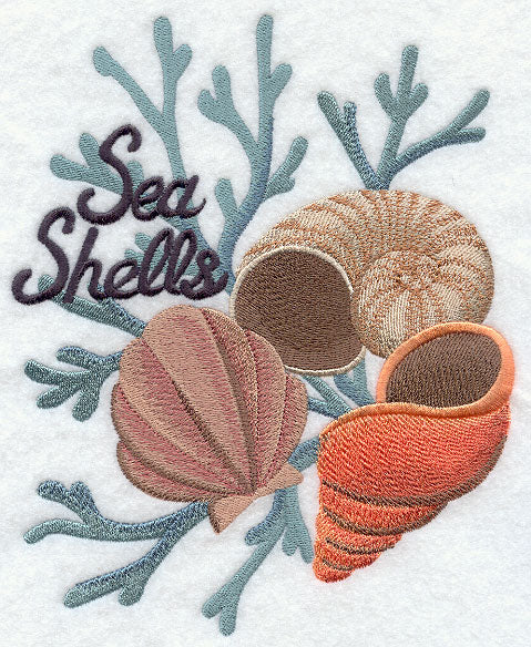 Sea Shells Portrait
