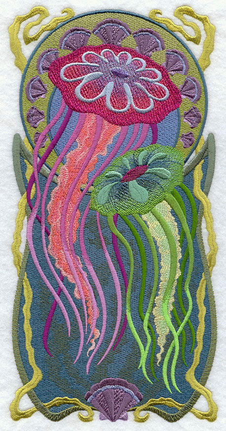 Art Nouveau Jellyfish