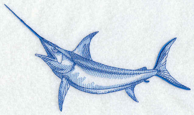 Swordfish Sea Sketch