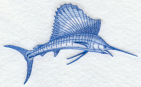 Sailfish Sea Sketch