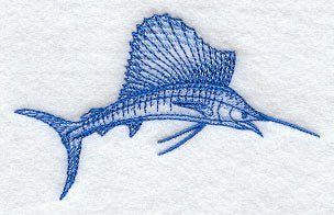 Sailfish Sea Sketch