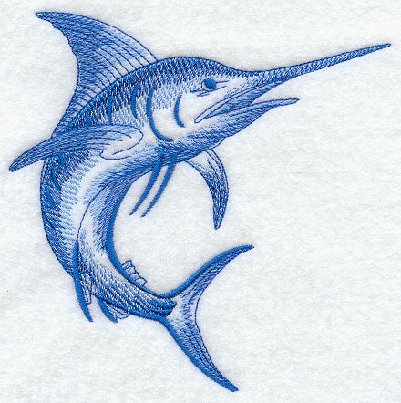 Marlin Sea Sketch