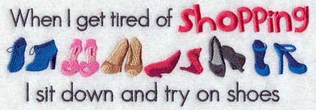 When I Get Tired of Shopping