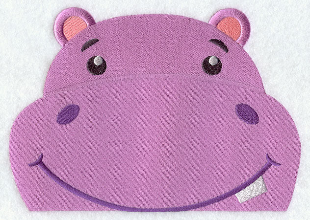 Peeking Hippo