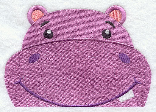 Peeking Hippo