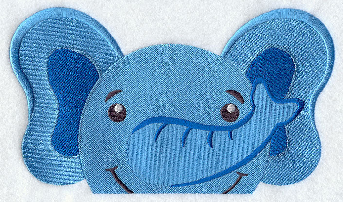 Peeking Elephant