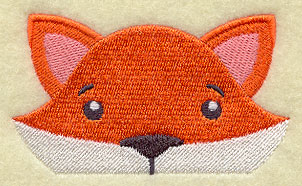 Peeking Fox