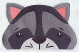 Peeking Raccoon