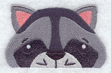 Peeking Raccoon