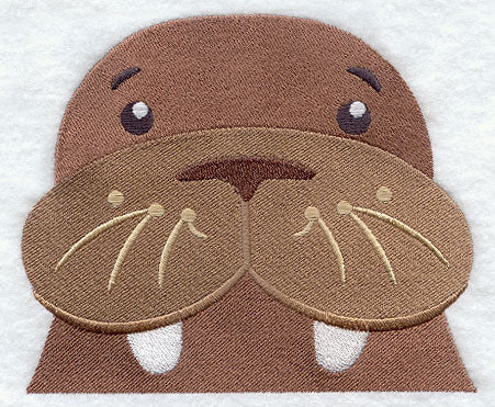 Peeking Walrus