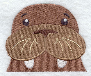 Peeking Walrus
