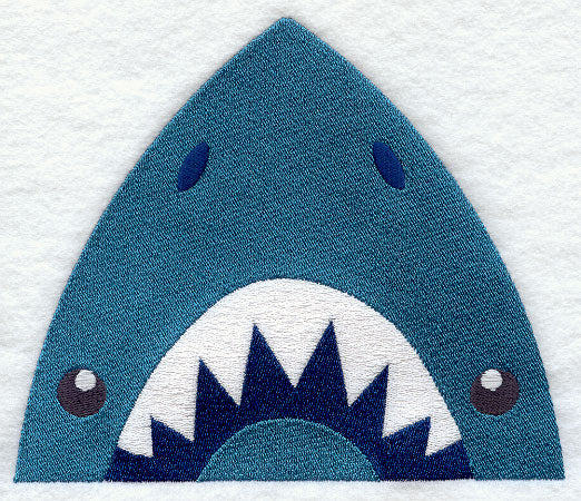 Peeking Shark