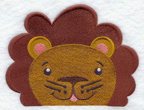 Peeking Lion