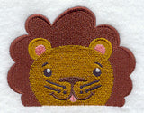 Peeking Lion