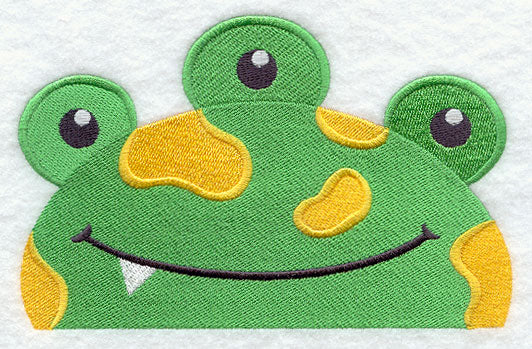 Peeking Three-Eyed Monster